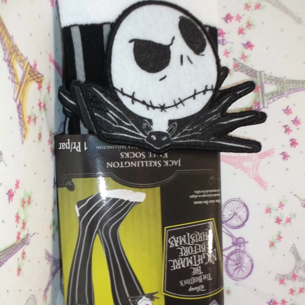 Jack Skellington Socks “Nightmare B4 Christmas”